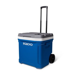 Igloo Kühlbox Eisbox mit Rollen Lattitude 60 roller blau
