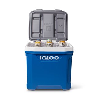 Igloo Kühlbox Eisbox mit Rollen Lattitude 60 roller blau